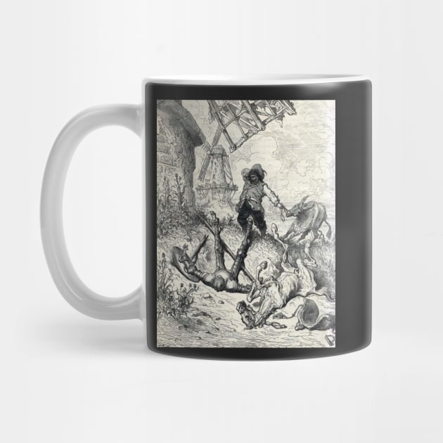 Don Quixote - Gustave Dore by forgottenbeauty